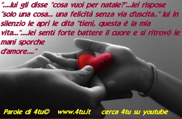 frasi d'amore su foto