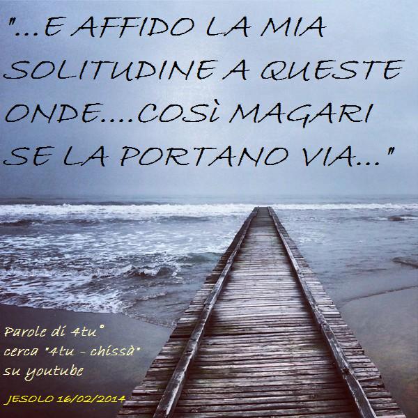 solitudine e mare