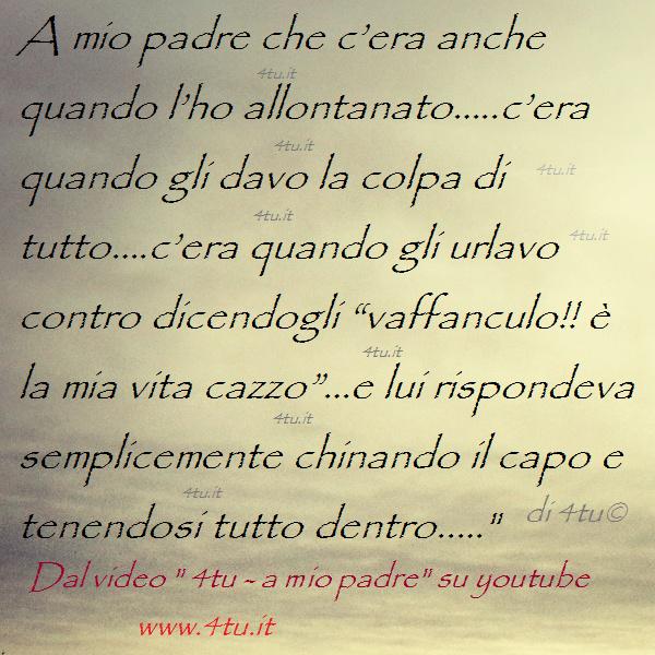papà frasi aforismi canzoni video