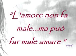 amore che fa male