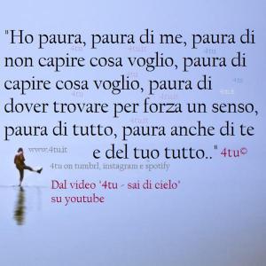 frasi immagini paura tumbrl