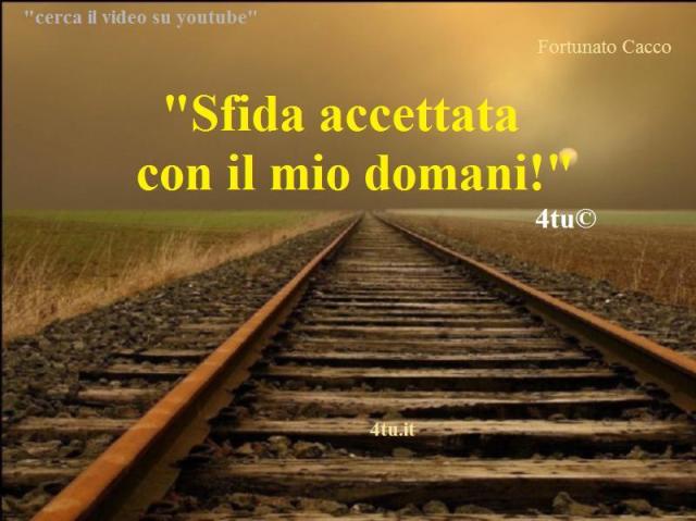 sfida accettatacon il mio domani