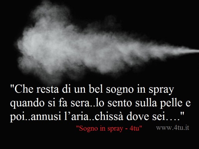 sogno in spray