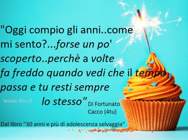 Oggi compio gli ann